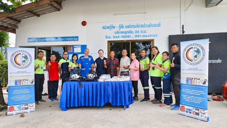 Projektarbeit und Einsatzalltag in Thailand